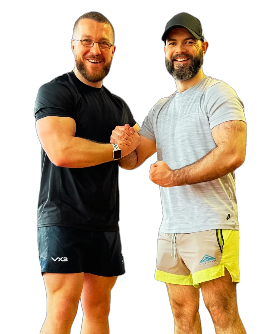 Dan from RPA shaking hands with client David